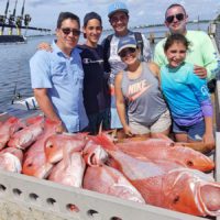 Red Snapper Fishing Charter Group